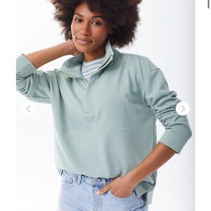 Alice Walk The Zip Up Sweatshirt Sage Green Size S